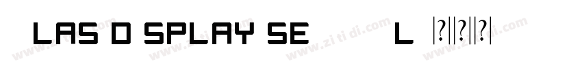 Clas display semibol字体转换